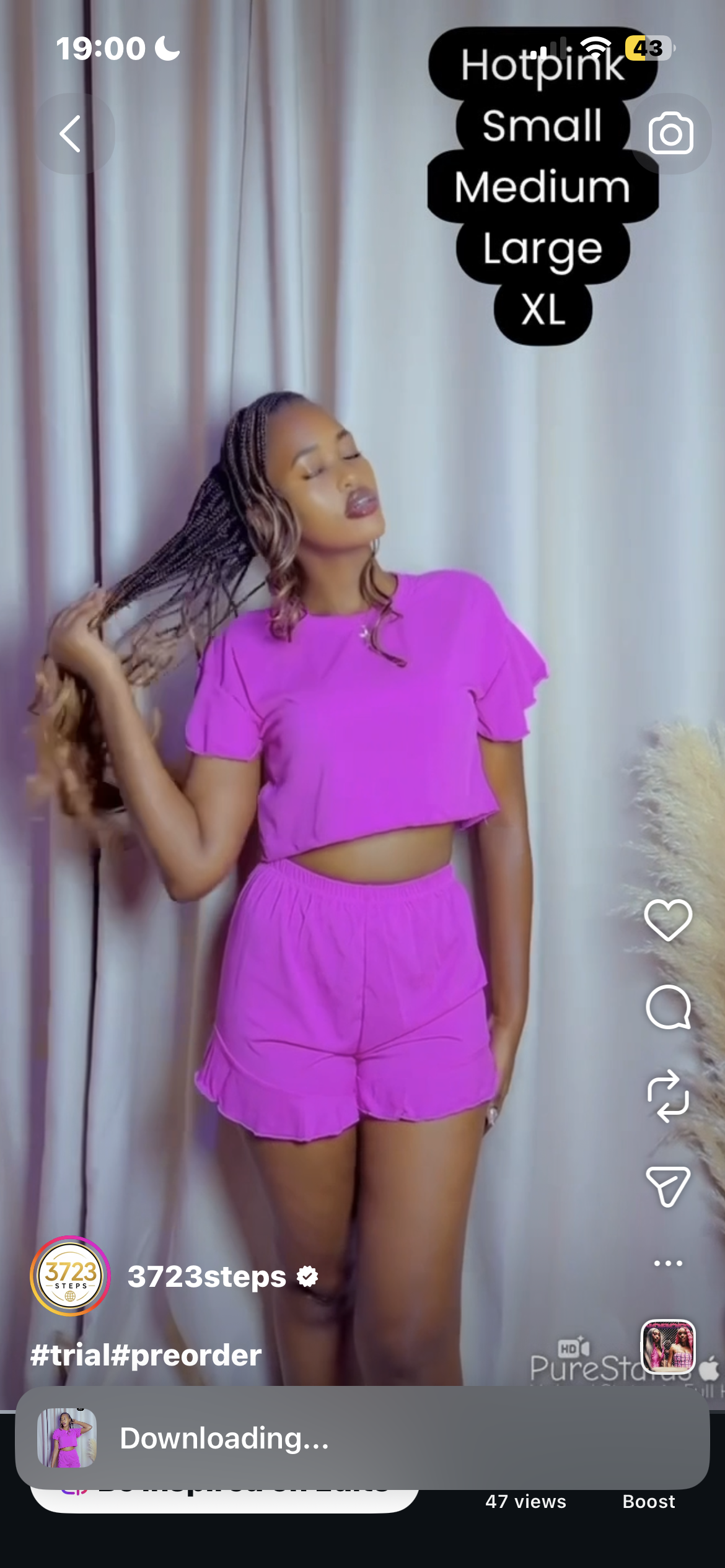 Pre order|Two pc pajamas