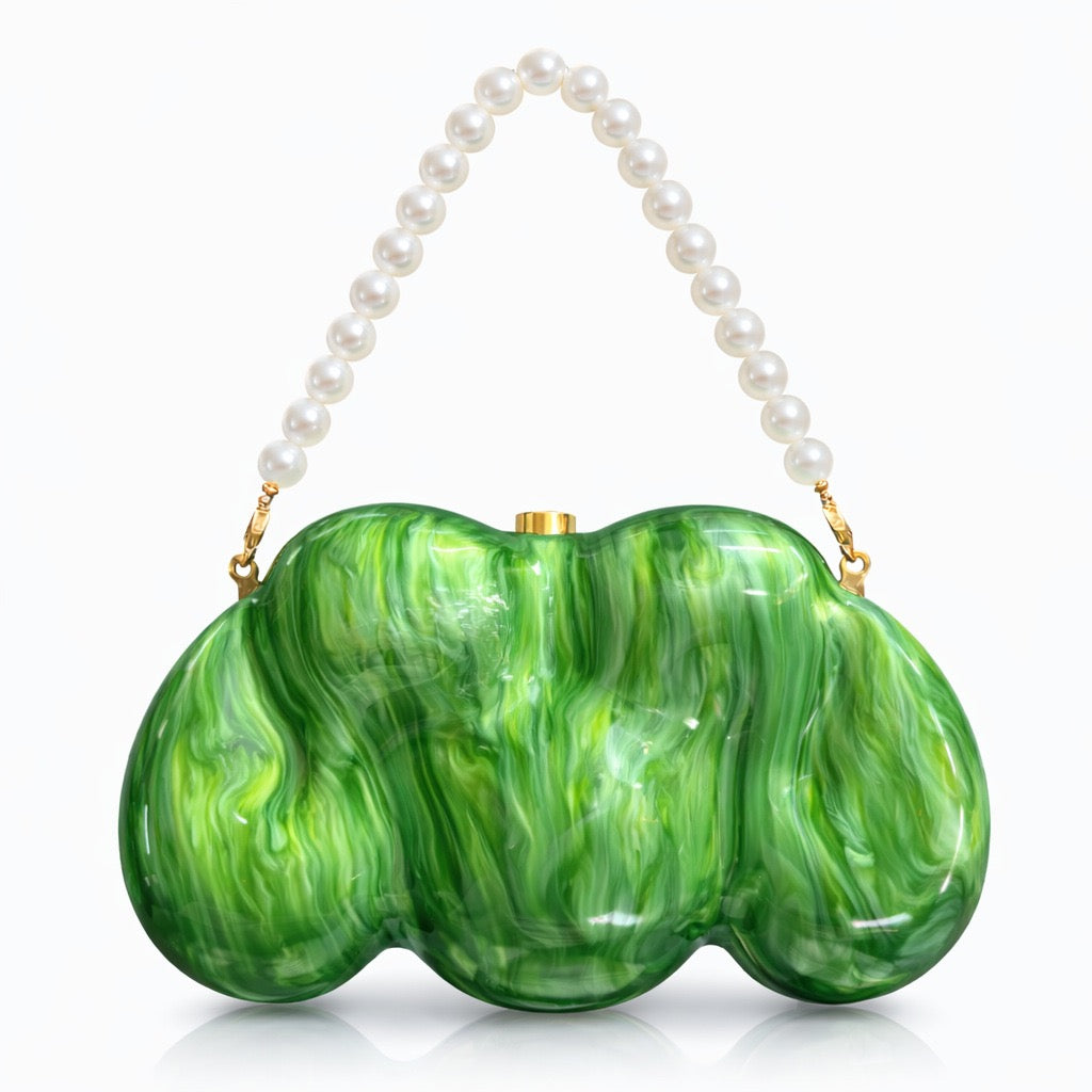 Acrylic clutch bag