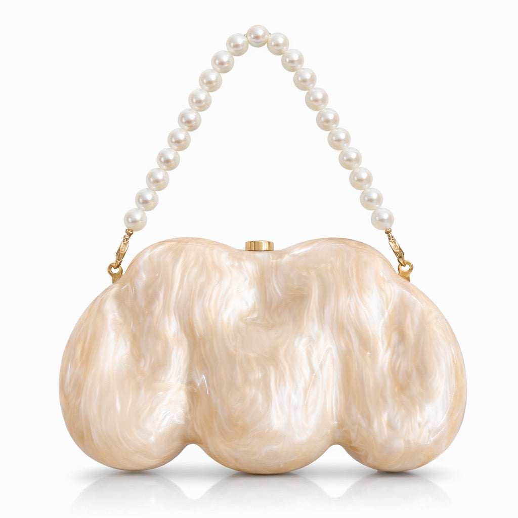 Acrylic clutch bag