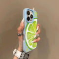Fresh lime iPhone cases