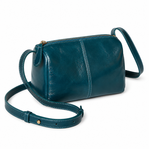 Vintage Leather Messenger Bag