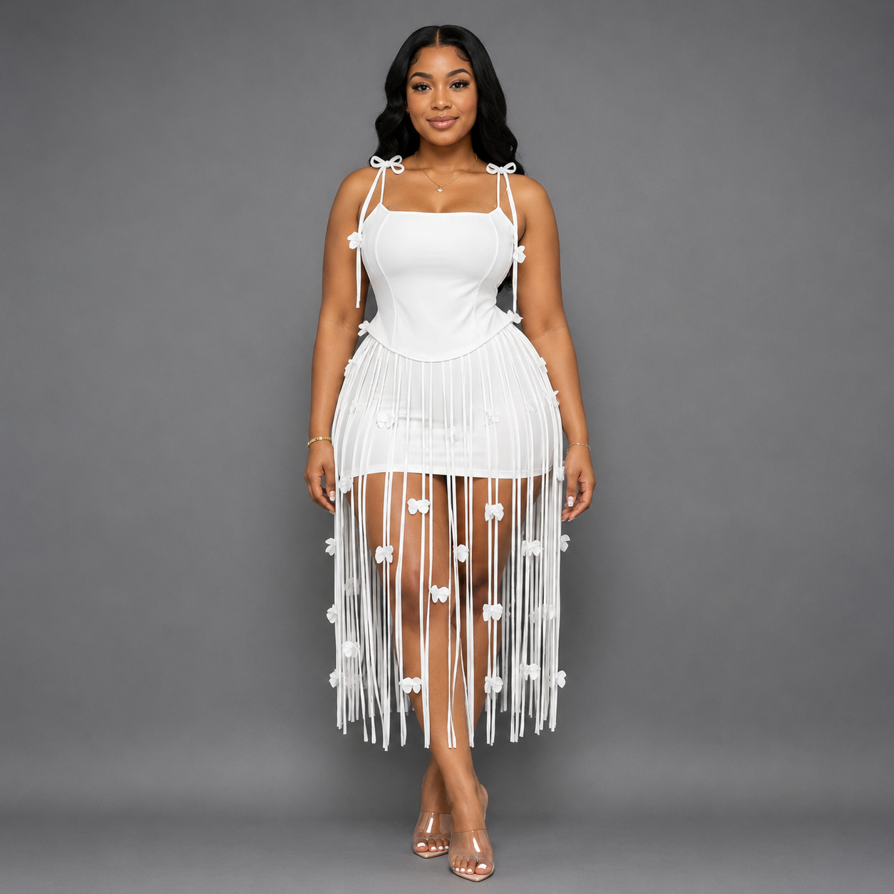 Celebrity Inspired Party Dress — Pre Order