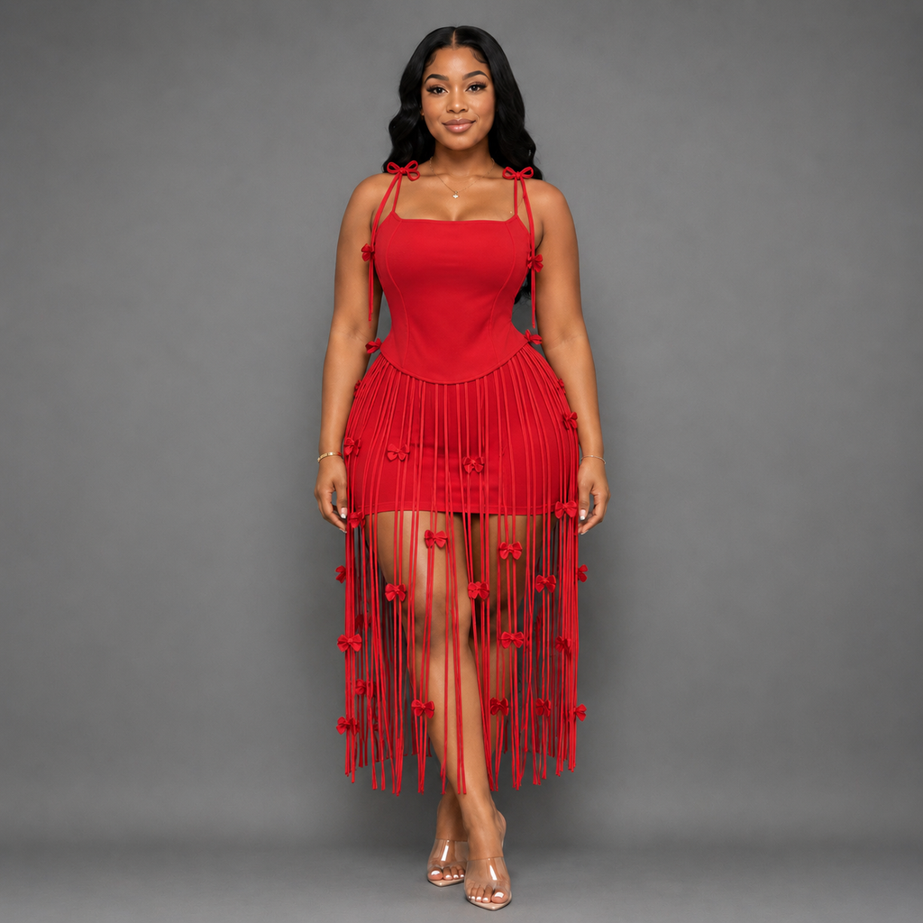 Celebrity Inspired Party Dress — Pre Order