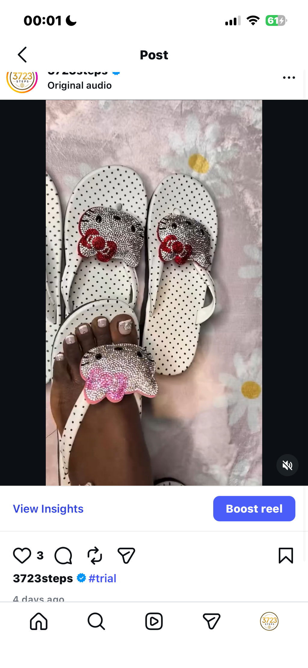 Polk dot flip flops