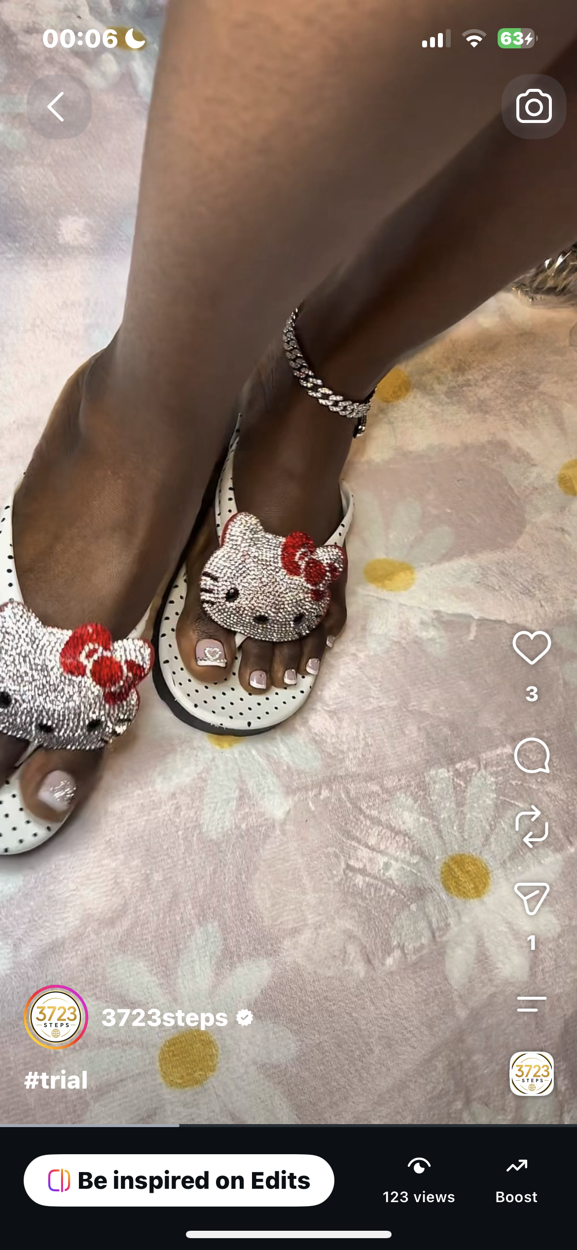 Polk dot flip flops
